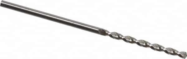 Guhring - 1.55mm 130° Cobalt Jobber Drill - Bright Finish, Right Hand Cut, Parabolic Flute, Straight Shank, 1-11/16" OAL, Standard Point - Americas Industrial Supply