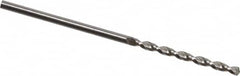 Guhring - 1.55mm 130° Cobalt Jobber Drill - Bright Finish, Right Hand Cut, Parabolic Flute, Straight Shank, 1-11/16" OAL, Standard Point - Americas Industrial Supply