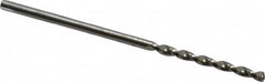 Guhring - 1.6mm 130° Cobalt Jobber Drill - Bright Finish, Right Hand Cut, Parabolic Flute, Straight Shank, 1-11/16" OAL, Standard Point - Americas Industrial Supply