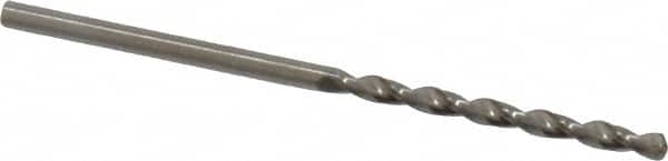 Guhring - 2.2mm 130° Cobalt Jobber Drill - Bright Finish, Right Hand Cut, Parabolic Flute, Straight Shank, 2-3/32" OAL, Standard Point - Americas Industrial Supply