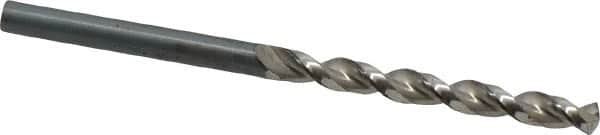 Guhring - 4.25mm 130° Cobalt Jobber Drill - Bright Finish, Right Hand Cut, Parabolic Flute, Straight Shank, 2-61/64" OAL, Standard Point - Americas Industrial Supply