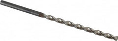 Taper Length Drill Bit: 0.2130″ Dia, 130 ° Bright/Uncoated, RH Cut, Parabolic Flute, Cylindrical Shank, Series 535