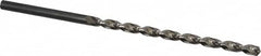 Taper Length Drill Bit: 0.2010″ Dia, 130 ° Bright/Uncoated, RH Cut, Parabolic Flute, Cylindrical Shank, Series 535