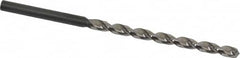 Guhring - Letter J, 130° Point, Parabolic Flute, High Speed Steel Taper Length Drill Bit - Bright Finish, 4-1/32" Flute Length, 6-1/8" OAL, Series 535 - Americas Industrial Supply