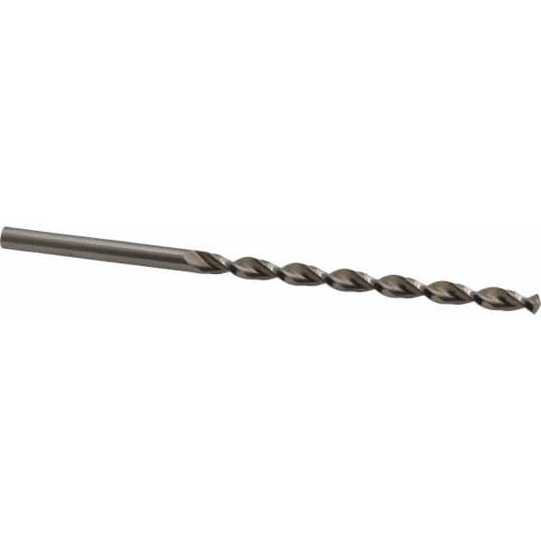 Taper Length Drill Bit: 0.2344″ Dia, 130 ° Bright/Uncoated, RH Cut, Parabolic Flute, Cylindrical Shank, Series 501