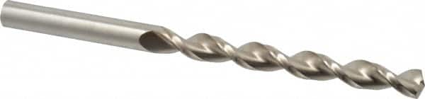 Guhring - 33/64", 130° Point, Parabolic Flute, High Speed Steel Taper Length Drill Bit - Bright Finish, 5-9/32" Flute Length, 8-1/16" OAL, Series 501 - Americas Industrial Supply