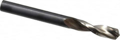 Guhring - 9/32" 130° Parabolic Flute High Speed Steel Screw Machine Drill Bit - Bright Finish, Right Hand Cut, 1-11/32" Flute Length, 2-29/32" OAL, Standard Point, Straight Shank - Americas Industrial Supply