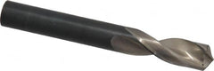 Guhring - 29/64" 130° Parabolic Flute High Speed Steel Screw Machine Drill Bit - Bright Finish, Right Hand Cut, 1-27/32" Flute Length, 3-3/4" OAL, Standard Point, Straight Shank - Americas Industrial Supply