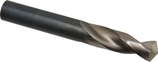 Guhring - 35/64" 130° Parabolic Flute High Speed Steel Screw Machine Drill Bit - Americas Industrial Supply