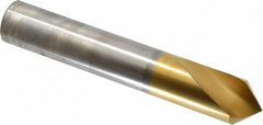 Guhring - 1" Body Diam, 90°, 156mm OAL, High Speed Steel Spotting Drill - Americas Industrial Supply