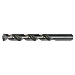 #38 RHS / RHC HSS 135 Degree Split Point NAS907 Type B Heavy Duty Jobber Drill - Bright - Americas Industrial Supply