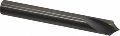 Guhring - 1/2" Body Diam, 90°, 102mm OAL, Solid Carbide Spotting Drill - Americas Industrial Supply