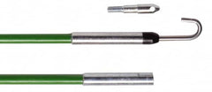 Greenlee - 144" Long Retrieving Tool - 200 Lb Max Pull, 72" Collapsed Length, Fiberglass - Americas Industrial Supply