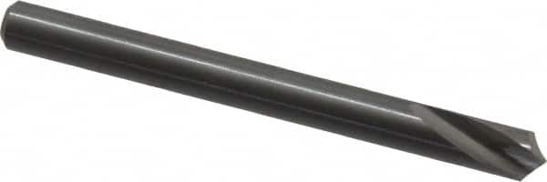 Guhring - 1/4" Body Diam, 120°, 70mm OAL, Solid Carbide Spotting Drill - Americas Industrial Supply