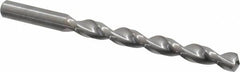 Guhring - 23/64" 130° Solid Carbide Jobber Drill - Bright Finish, Right Hand Cut, Parabolic Flute, Straight Shank, 4-7/8" OAL, Standard Point - Americas Industrial Supply