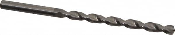Guhring - #7 130° Solid Carbide Jobber Drill - Bright Finish, Right Hand Cut, Parabolic Flute, Straight Shank, 3-5/8" OAL, Standard Point - Americas Industrial Supply