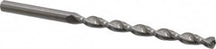 Guhring - #8 130° Solid Carbide Jobber Drill - Bright Finish, Right Hand Cut, Parabolic Flute, Straight Shank, 3-5/8" OAL, Standard Point - Americas Industrial Supply