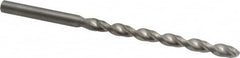 Guhring - #10 130° Solid Carbide Jobber Drill - Bright Finish, Right Hand Cut, Parabolic Flute, Straight Shank, 3-5/8" OAL, Standard Point - Americas Industrial Supply