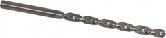 Guhring - #14 130° Solid Carbide Jobber Drill - Bright Finish, Right Hand Cut, Parabolic Flute, Straight Shank, 82.55mm OAL, Standard Point - Americas Industrial Supply