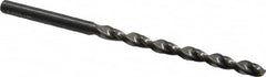 Guhring - #16 130° Solid Carbide Jobber Drill - Bright Finish, Right Hand Cut, Parabolic Flute, Straight Shank, 82.55mm OAL, Standard Point - Americas Industrial Supply