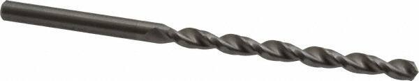 Guhring - #19 130° Solid Carbide Jobber Drill - Bright Finish, Right Hand Cut, Parabolic Flute, Straight Shank, 82.55mm OAL, Standard Point - Americas Industrial Supply