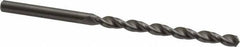 Guhring - #19 130° Solid Carbide Jobber Drill - Bright Finish, Right Hand Cut, Parabolic Flute, Straight Shank, 82.55mm OAL, Standard Point - Americas Industrial Supply