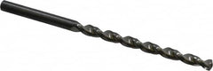 Guhring - #22 130° Solid Carbide Jobber Drill - Bright Finish, Right Hand Cut, Parabolic Flute, Straight Shank, 3-1/8" OAL, Standard Point - Americas Industrial Supply