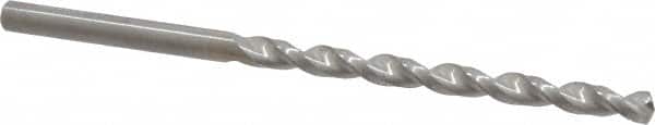 Guhring - #24 130° Solid Carbide Jobber Drill - Bright Finish, Right Hand Cut, Parabolic Flute, Straight Shank, 3-1/8" OAL, Standard Point - Americas Industrial Supply