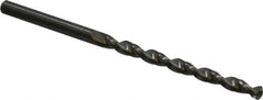 Guhring - #25 130° Solid Carbide Jobber Drill - Bright Finish, Right Hand Cut, Parabolic Flute, Straight Shank, 76.2mm OAL, Standard Point - Americas Industrial Supply