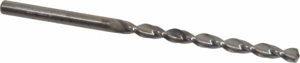 Guhring - #26 130° Solid Carbide Jobber Drill - Bright Finish, Right Hand Cut, Parabolic Flute, Straight Shank, 76.2mm OAL, Standard Point - Americas Industrial Supply