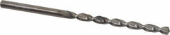 Guhring - #26 130° Solid Carbide Jobber Drill - Bright Finish, Right Hand Cut, Parabolic Flute, Straight Shank, 76.2mm OAL, Standard Point - Americas Industrial Supply