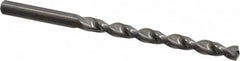 Guhring - Letter D 130° Solid Carbide Jobber Drill - Bright Finish, Right Hand Cut, Parabolic Flute, Straight Shank, 101.6mm OAL, Standard Point - Americas Industrial Supply
