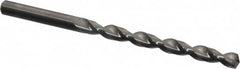 Guhring - Letter F 130° Solid Carbide Jobber Drill - Bright Finish, Right Hand Cut, Parabolic Flute, Straight Shank, 4-1/8" OAL, Standard Point - Americas Industrial Supply