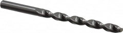 Guhring - Letter N 130° Solid Carbide Jobber Drill - Bright Finish, Right Hand Cut, Parabolic Flute, Straight Shank, 4-3/8" OAL, Standard Point - Americas Industrial Supply