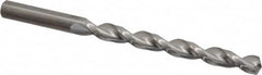 Guhring - Letter Q 130° Solid Carbide Jobber Drill - Bright Finish, Right Hand Cut, Parabolic Flute, Straight Shank, 120.65mm OAL, Standard Point - Americas Industrial Supply