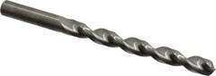 Guhring - Letter U 130° Solid Carbide Jobber Drill - Bright Finish, Right Hand Cut, Parabolic Flute, Straight Shank, 123.83mm OAL, Standard Point - Americas Industrial Supply