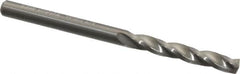Guhring - #28 150° Solid Carbide Jobber Drill - Bright Finish, Right Hand Cut, Spiral Flute, Straight Shank, 2-3/64" OAL, Standard Point - Americas Industrial Supply
