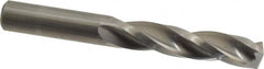 Guhring - 7/16" 150° Solid Carbide Jobber Drill - Bright Finish, Right Hand Cut, Spiral Flute, Straight Shank, 3-3/4" OAL, Standard Point - Americas Industrial Supply