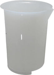 Bel-Art - 5,000 ml Polypropylene Beaker - 8-1/4" Diam x 10-1/4" High - Americas Industrial Supply