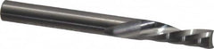 Onsrud - 1/4" Cutting Diam x 3/4" Length of Cut, 1 Flute, Downcut Spiral Router Bit - Uncoated, Right Hand Cut, Solid Carbide, 2-1/2" OAL x 1/4" Shank Diam, Single Edge, 21° Helix Angle - Americas Industrial Supply