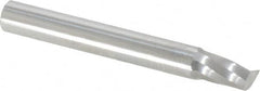 Onsrud - 1/4" Cutting Diam x 3/8" Length of Cut, 1 Flute, Upcut Spiral Router Bit - Uncoated, Right Hand Cut, Solid Carbide, 2" OAL x 1/4" Shank Diam, Single Edge, 21° Helix Angle - Americas Industrial Supply