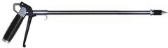 Coilhose Pneumatics - 150 Max psi High Force Aluminum Tip Pistol Grip Blow Gun - 1/4 NPT, 36" Tube Length, Aluminum - Americas Industrial Supply