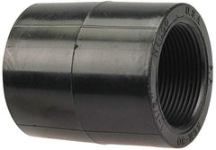 NIBCO - 1" Polypropylene Plastic Pipe Socket Coupling - Schedule 80, S x S End Connections - Americas Industrial Supply