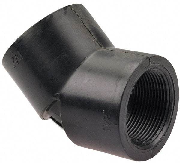 NIBCO - 4" Polypropylene Plastic Pipe Fitting - FPT x FPT End Connections - Americas Industrial Supply