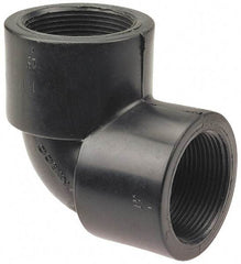 NIBCO - 1" Polypropylene Plastic Pipe Fitting - FPT x FPT End Connections - Americas Industrial Supply