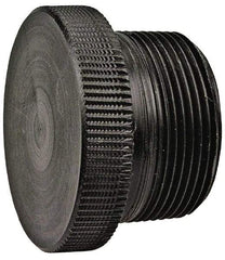 NIBCO - 2" Polypropylene Plastic Pipe Threaded Plug - Schedule 80, MPT End Connections - Americas Industrial Supply