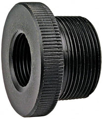 NIBCO - 1-1/2 x 1" Polypropylene Plastic Pipe Flush Reducer Bushing - Schedule 80, MPT x FPT End Connections - Americas Industrial Supply