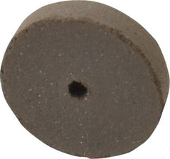 Cratex - 5/8" Diam x 1/16" Hole x 1/8" Thick, Surface Grinding Wheel - Silicon Carbide, Medium Grade, 25,000 Max RPM, Rubber Bond, No Recess - Americas Industrial Supply