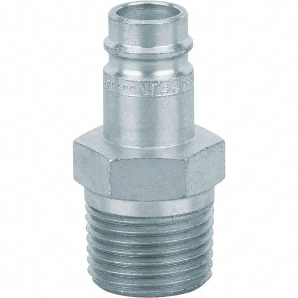 Dynabrade - 1/2 Male NPT Pneumatic Hose Plug - Steel, 1/2" Body Diam - Americas Industrial Supply