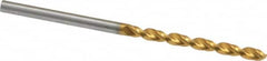 Guhring - 2.8mm 130° Cobalt Jobber Drill - TiN Finish, Right Hand Cut, Parabolic Flute, Straight Shank, 2-13/32" OAL, Standard Point - Americas Industrial Supply